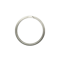 G.L. Huyett External Retaining Ring, 18-8 Stainless Steel Plain Finish, 1 in Shaft Dia RS-100-S02